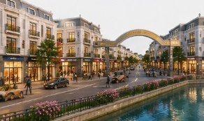 Phố thương mại và kênh đào Phố Chợ Bình Đại