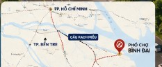 Sơ đồ kết nối TP.HCM, Bến Tre, Cần Thơ, Trà Vinh