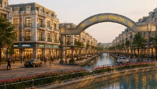Phố thương mại Phố Chợ Bình Đại